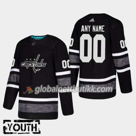 Washington Capitals Hockeydrakt Custom Svart 2019 NHL All-Star Adidas Authentic - Barn